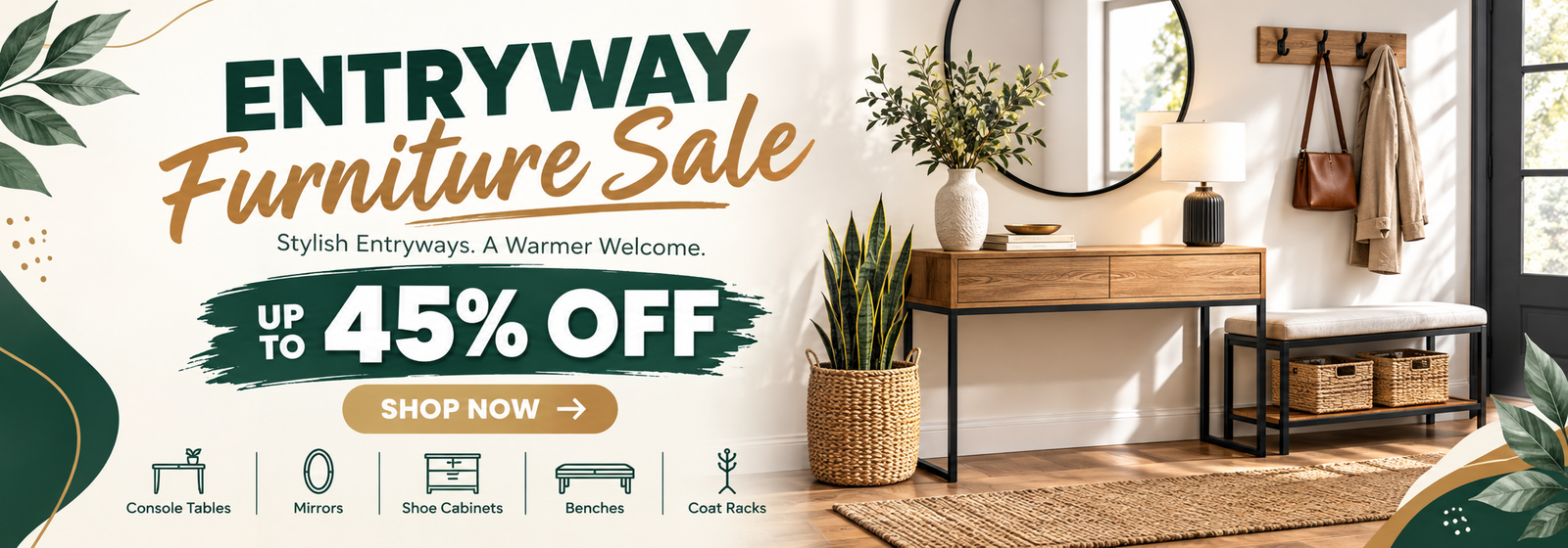 Entryway Furnitures Sale