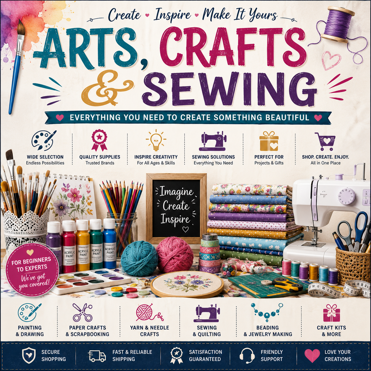 Arts, Crafts & Sewing