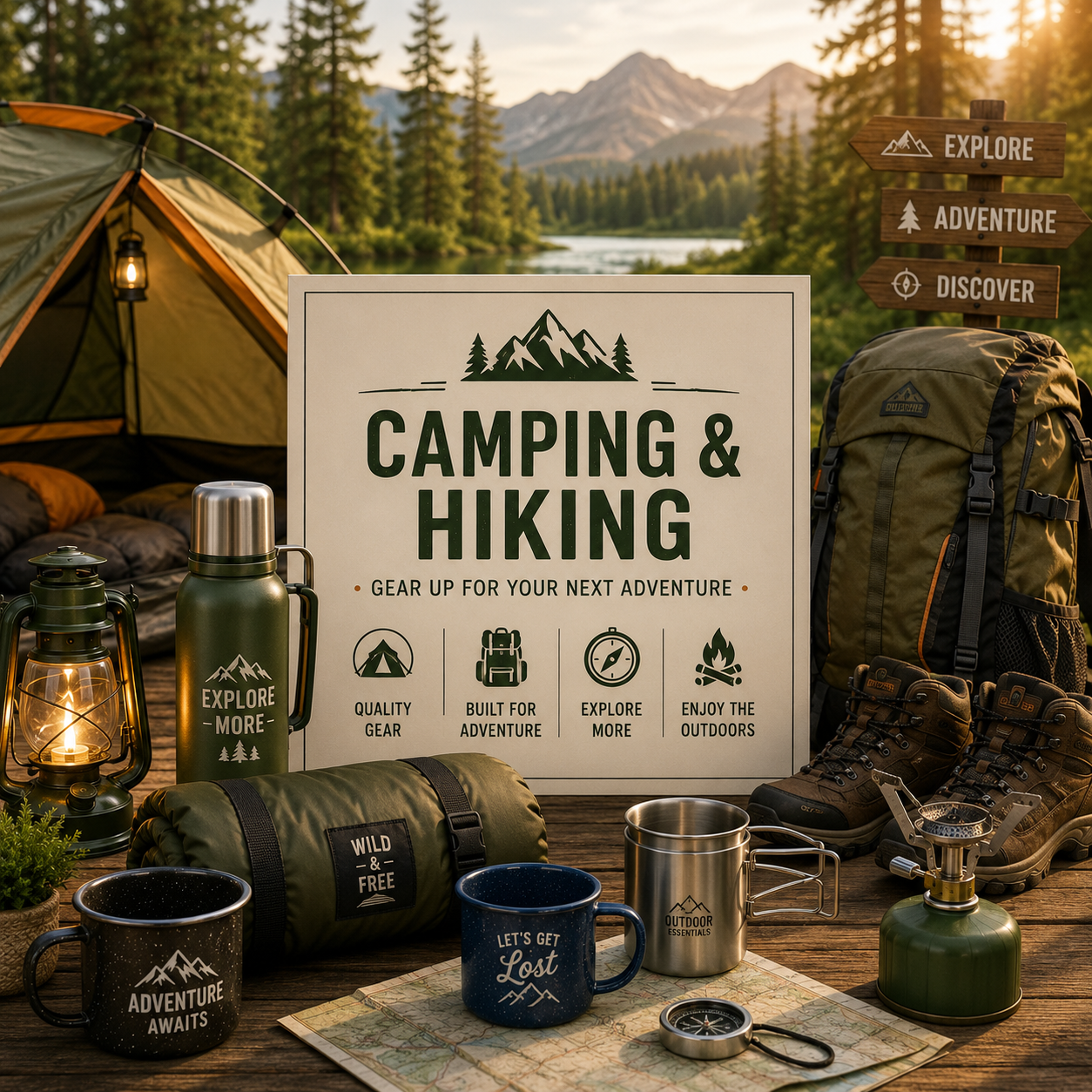 Camping & Hiking