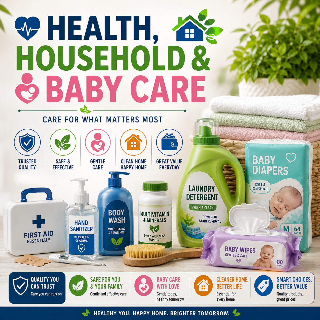 Health, Household & Baby Care