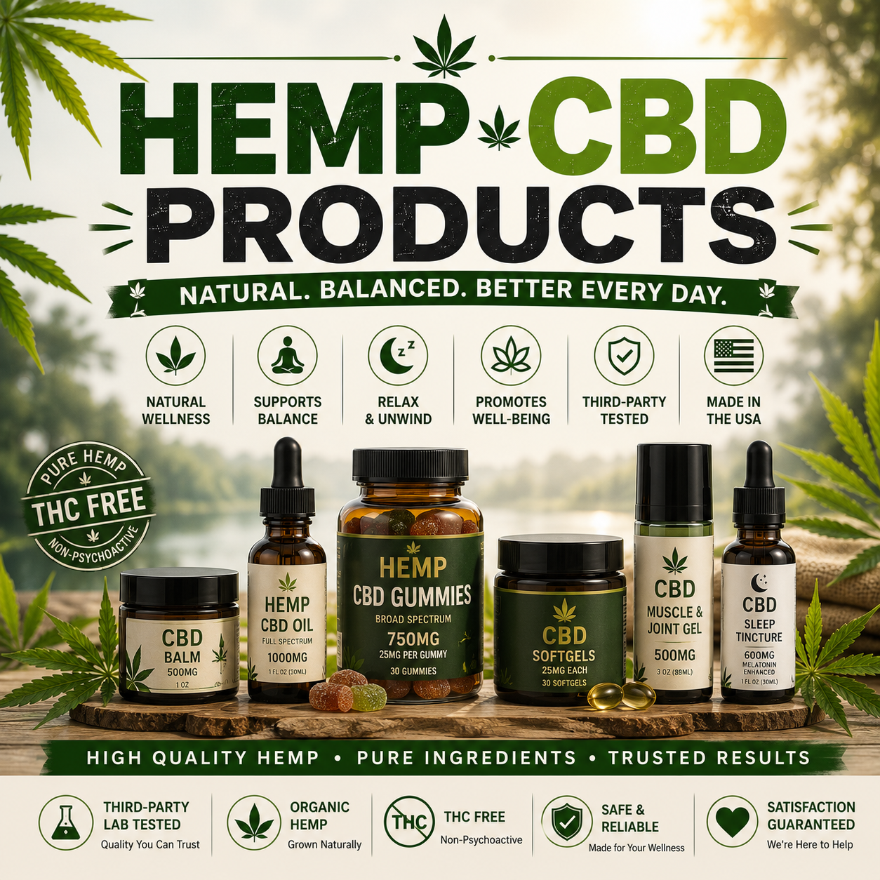 Hemp CBD Products