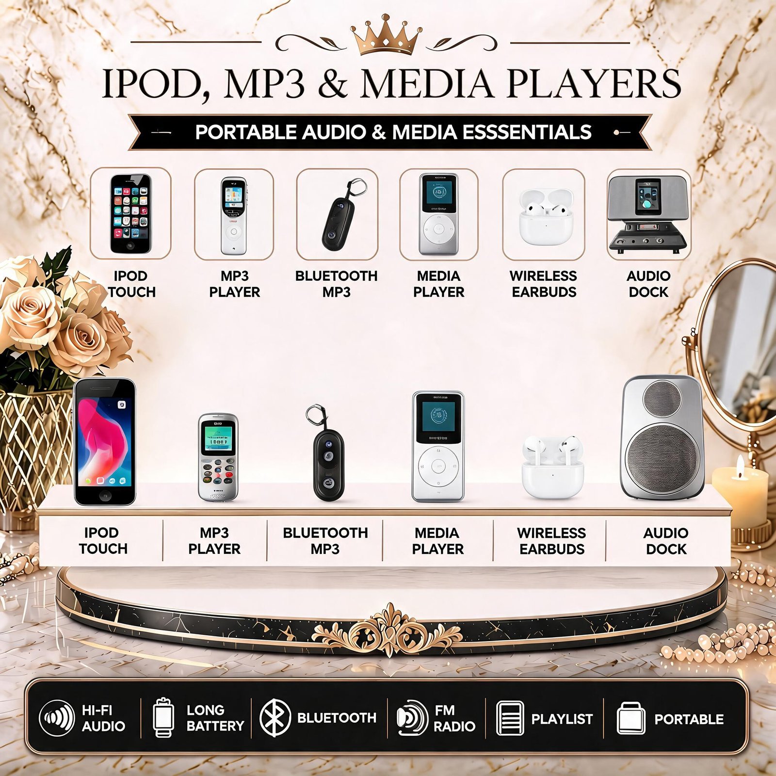 iPod, Mp3 & Media Players