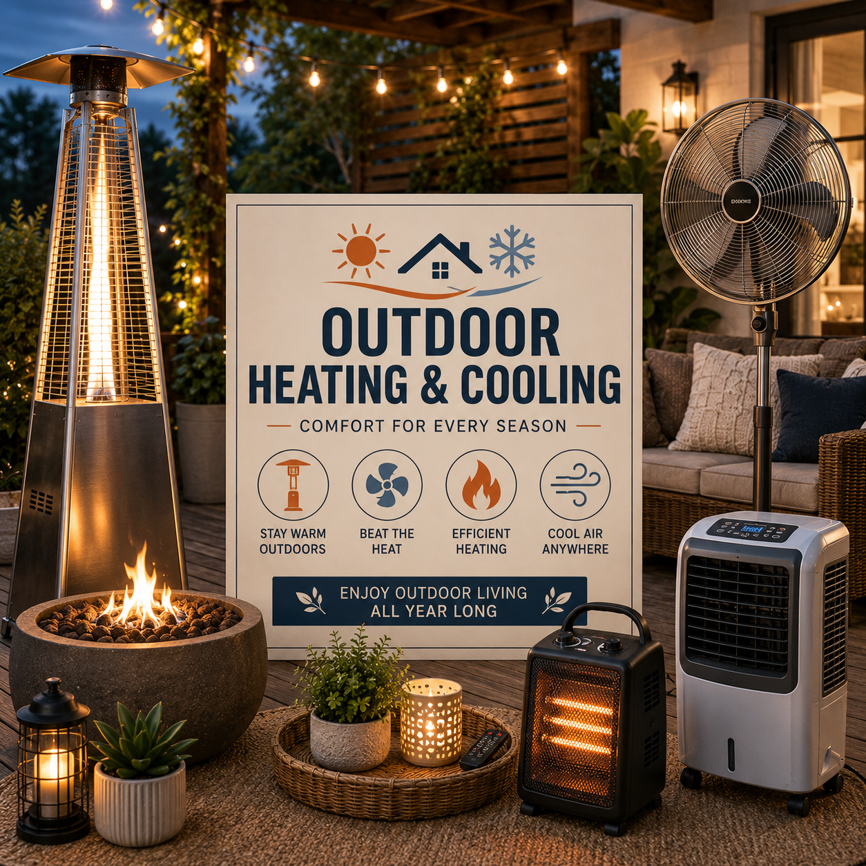 Outdoor Heating & Cooling
