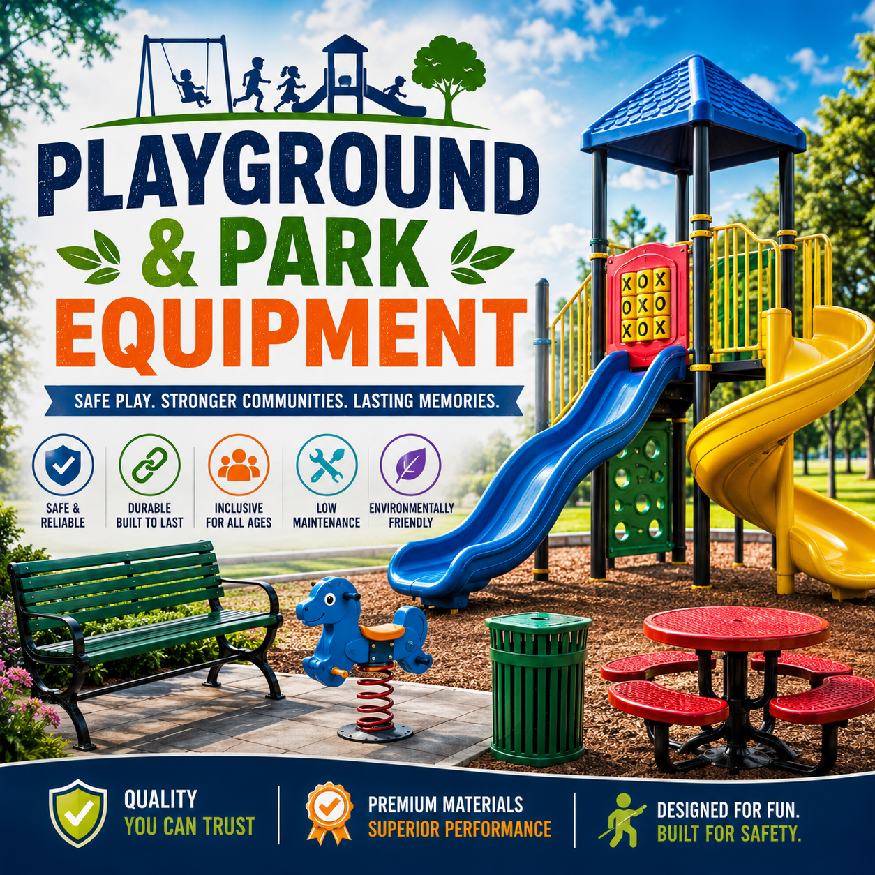 Playground & Park Equipment