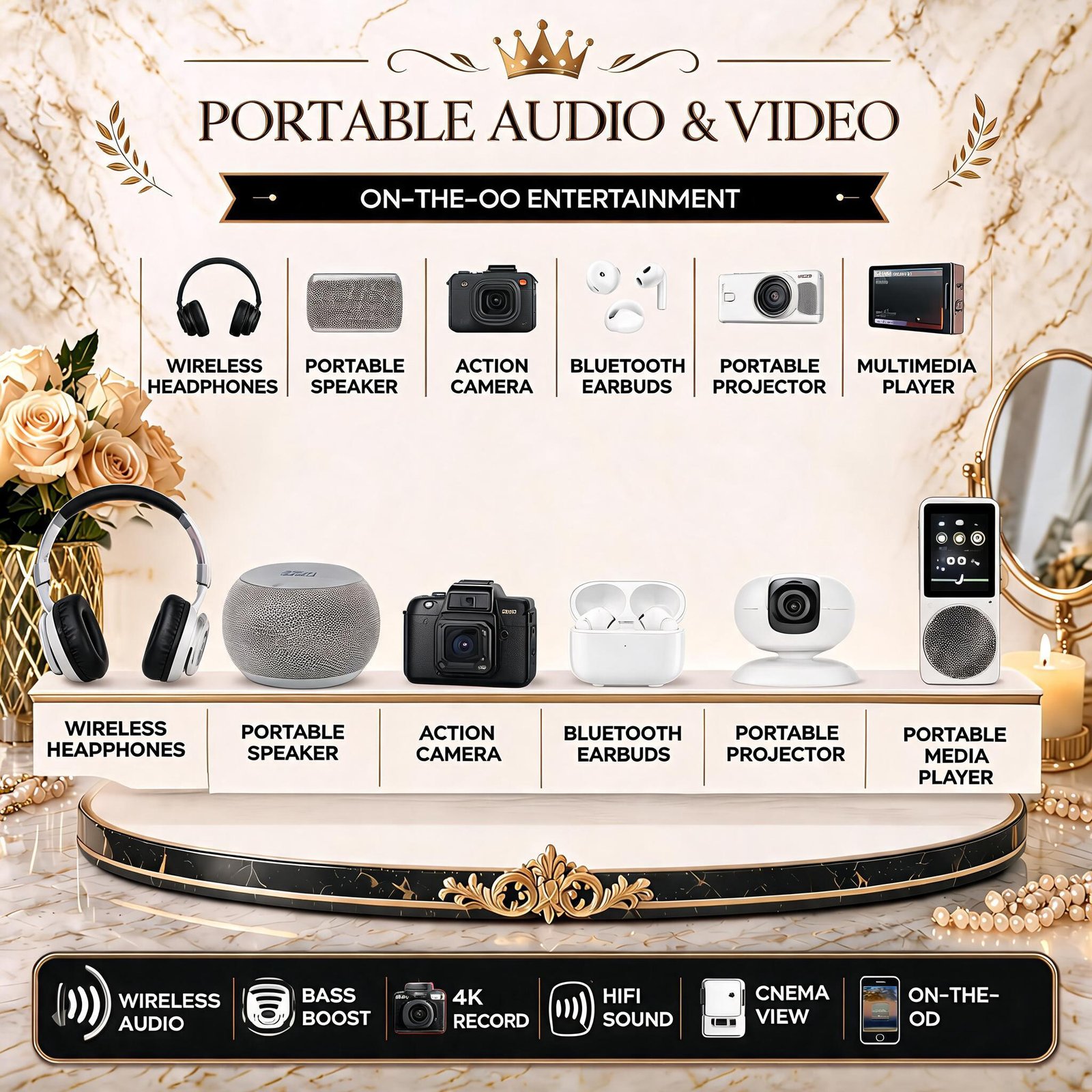Portable Audio & Video