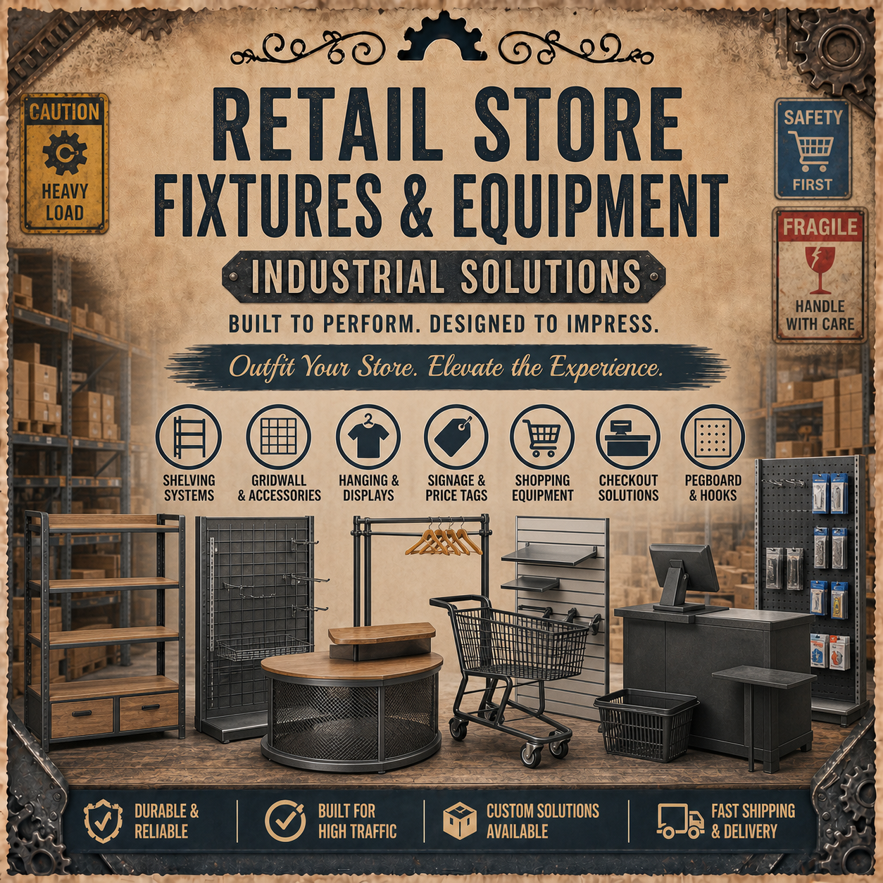 Retail Store Fixtures & Equipment