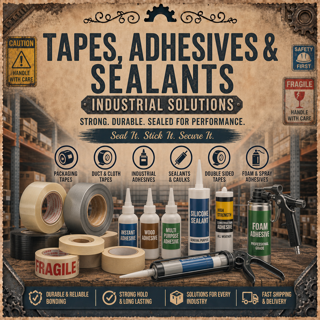 Tapes, Adhesives & Sealants