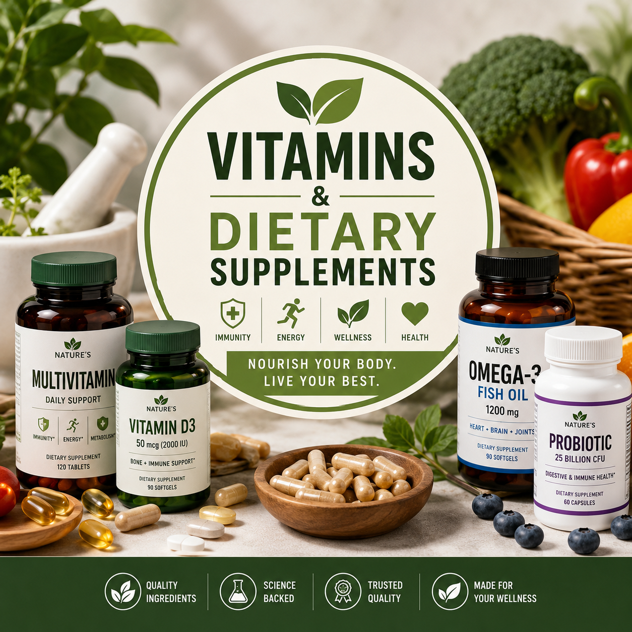 Vitamins & Dietary Supplements